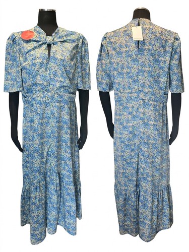 Hope ivy blue floral - hope, midi